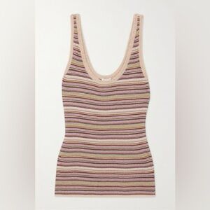 Tommy Hilfiger x Zendaya Striped knit tank Size 6 Small LIKE NEW!